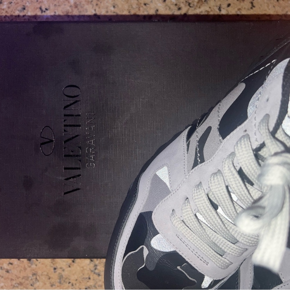 Valentino Garavani Rockrunner Camouflage grey/black